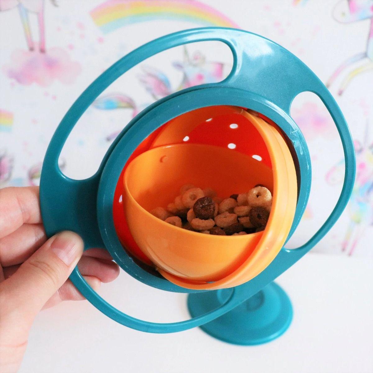 Set 3 Platos Tazon Equilibrio Divertido Niños Bebes Lau-8