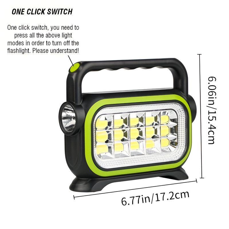 Linterna Multifuncional Recargable Multiled Exterior Rondon-5