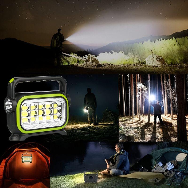 Linterna Multifuncional Recargable Multiled Exterior Rondon-7