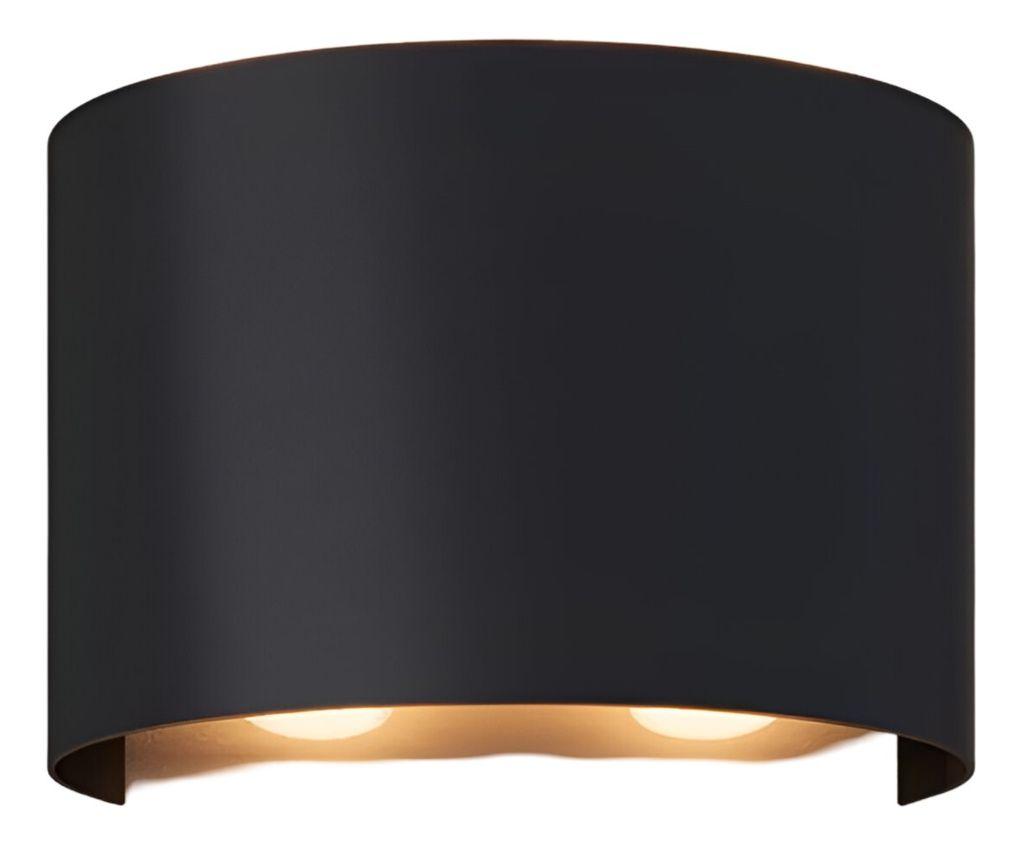 Lámpara LED Pared 4w Luces Muro Negro Decorativa Jhn-0