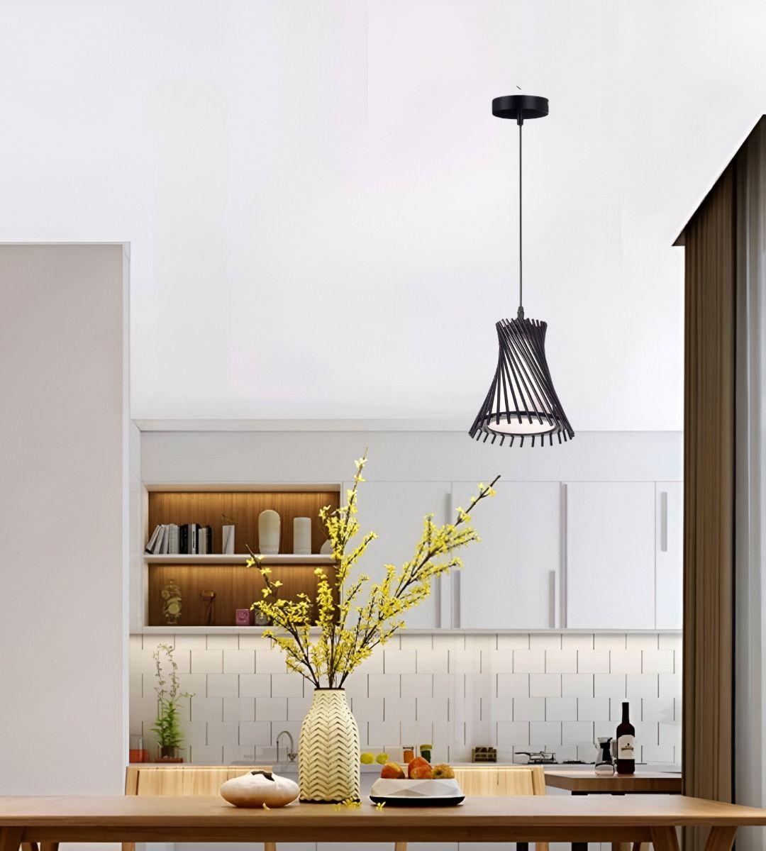 Lámpara Colgante Techo Araña Creativa Cono Nordico Jhn-8