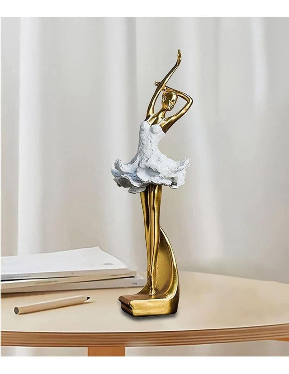 Figura Decorativa Bailarina Ballet Estatua Adorno Hogar Jhn-7