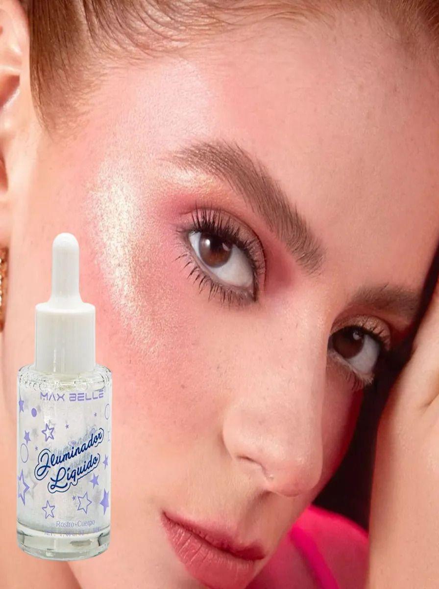 Pack 2 Iluminador Liquido Rostro Cuerpo Brillante Lau-4