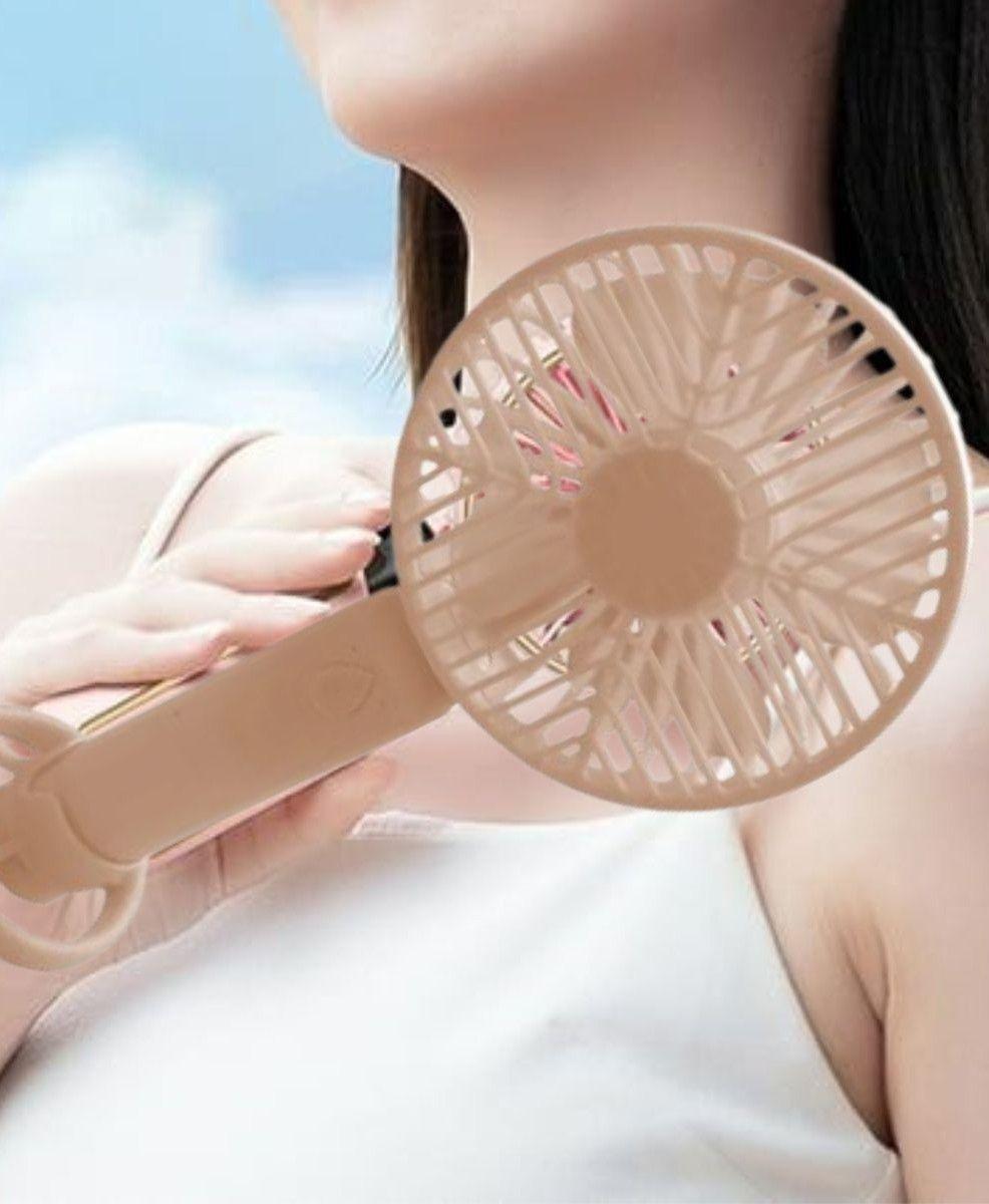 Set 2 Mini Ventilador Soporte USB Portátil Silencioso Jhn-4