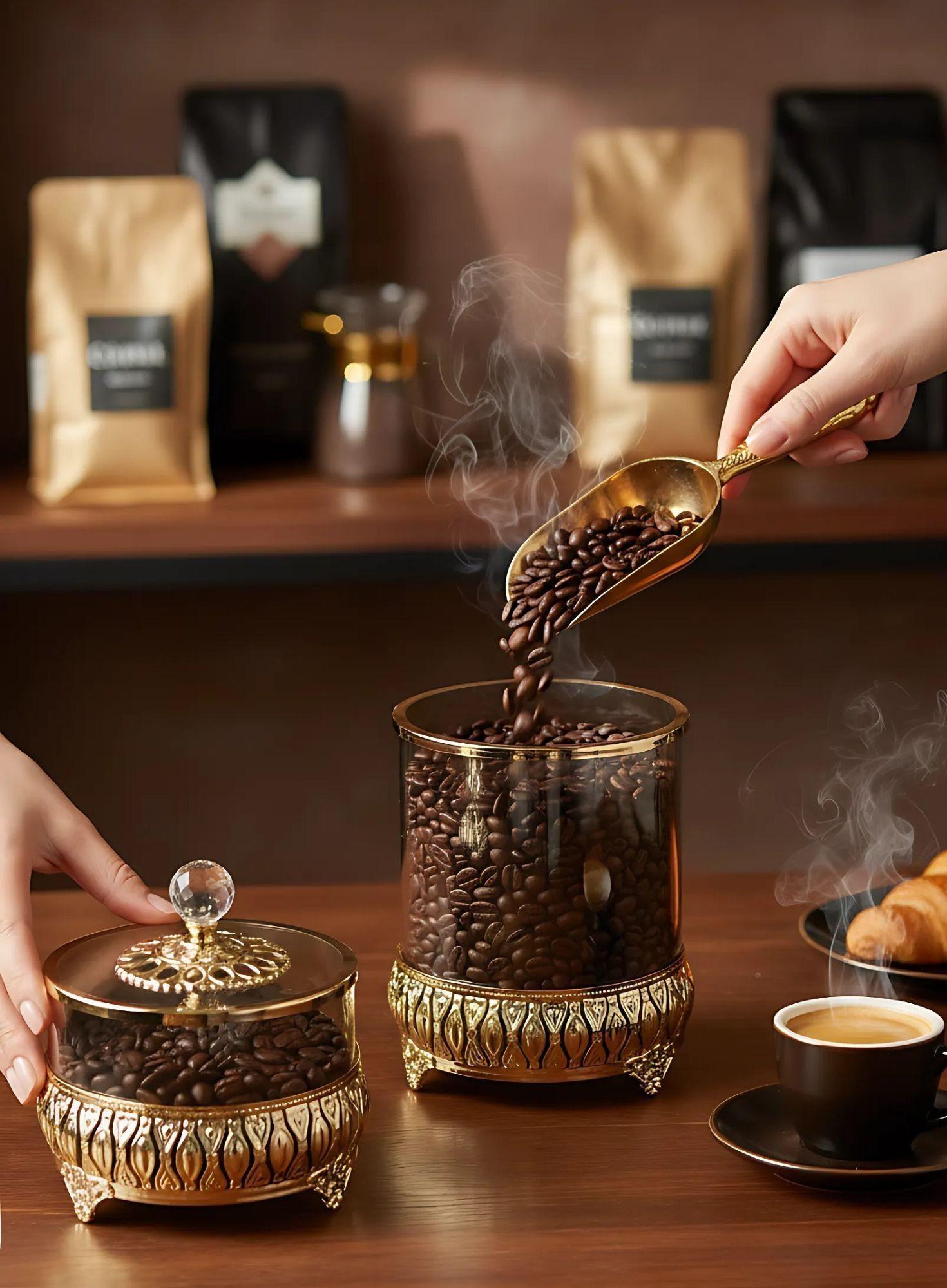 Set 3 Frascos Decorativos Multifuncional Almacenamiento Jhn-2