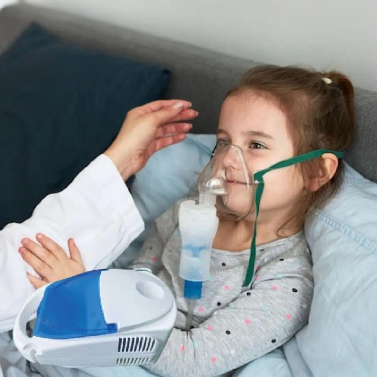 NEBULIZADOR TRATAMIENTO RESPIRATORIO NIÑOS ADULTOS LAU-7