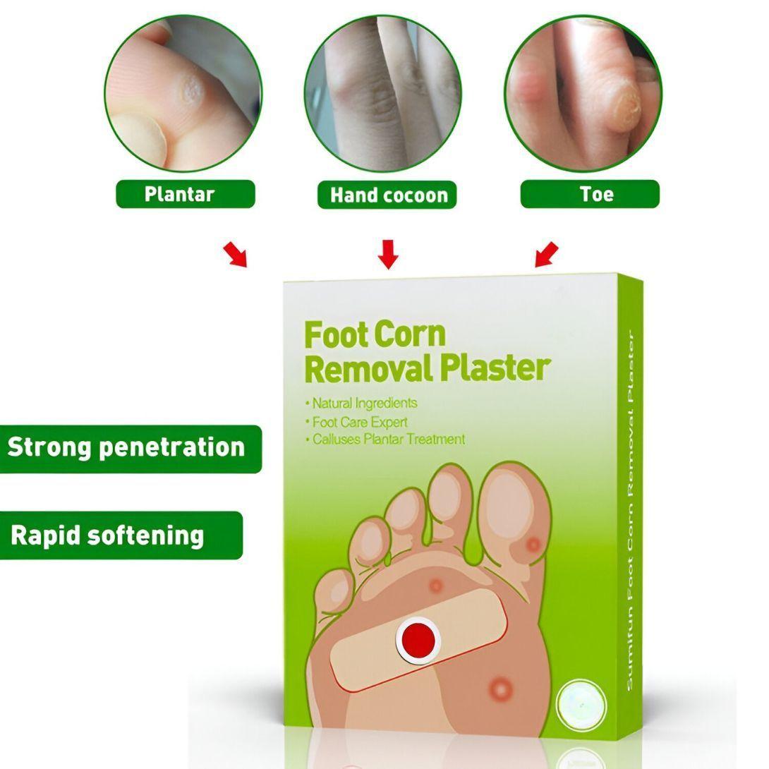 Set 5 Cajas Parche Removedor Callos Pies Piel Lau-2