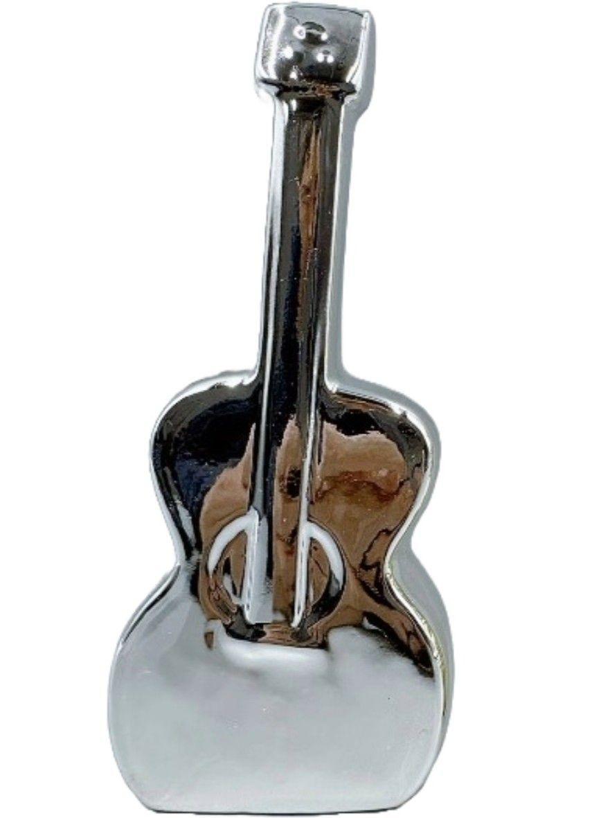 Set de 2 Estatua Guitarra Metal Estilo Moderno Jhn-0