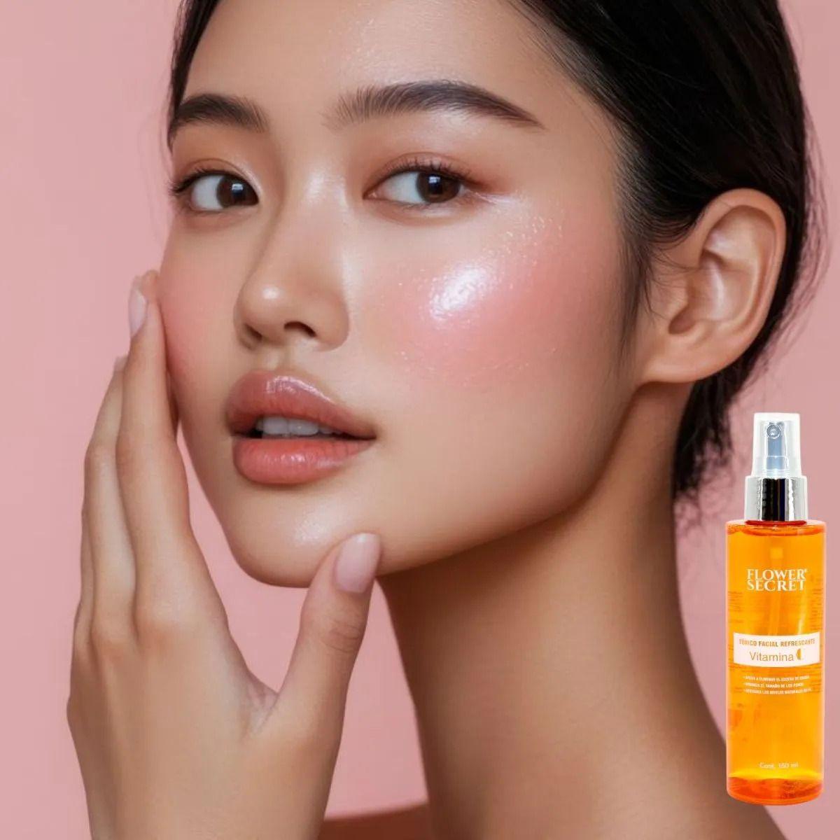 Set 2 Tonicos Facial Refrescante con Vitamina C Lau-1