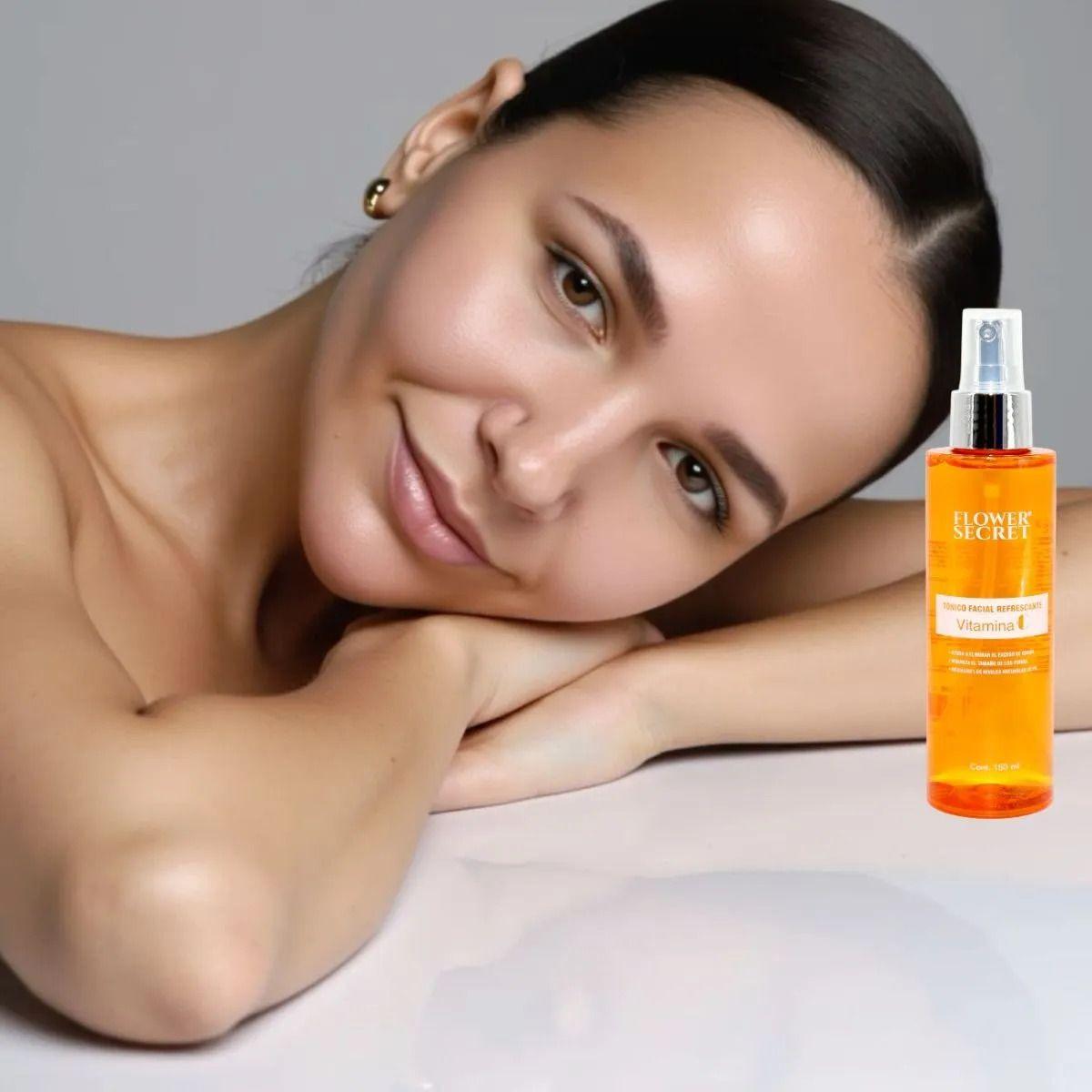 Set 2 Tonicos Facial Refrescante con Vitamina C Lau-2