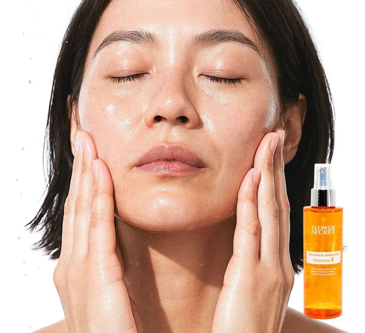 Set 2 Tonicos Facial Refrescante con Vitamina C Lau-4