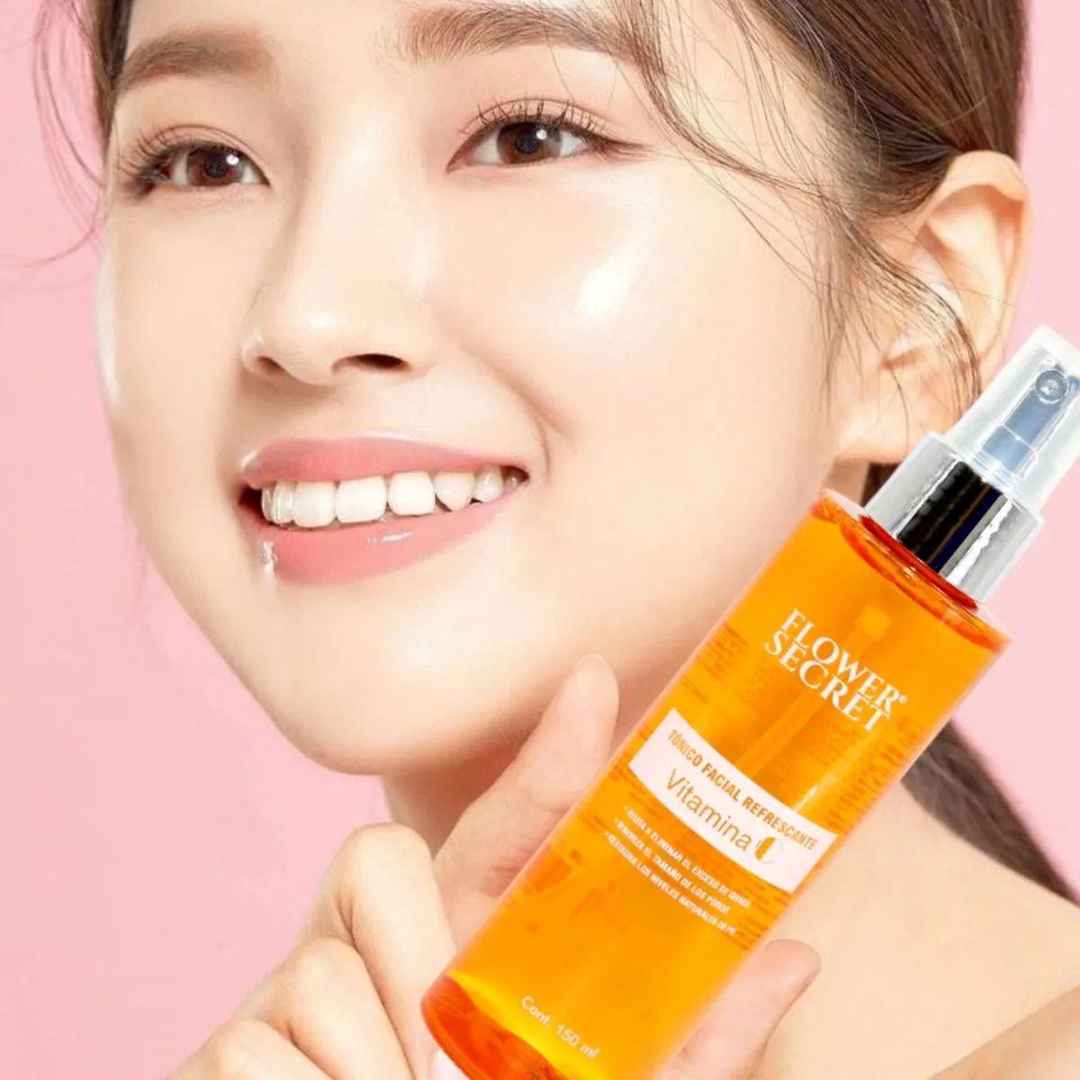 Set 2 Tonicos Facial Refrescante con Vitamina C Lau-5