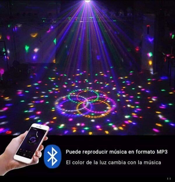 Bombilla Esférica Inteligente LED Altavoz Control Rondon-2