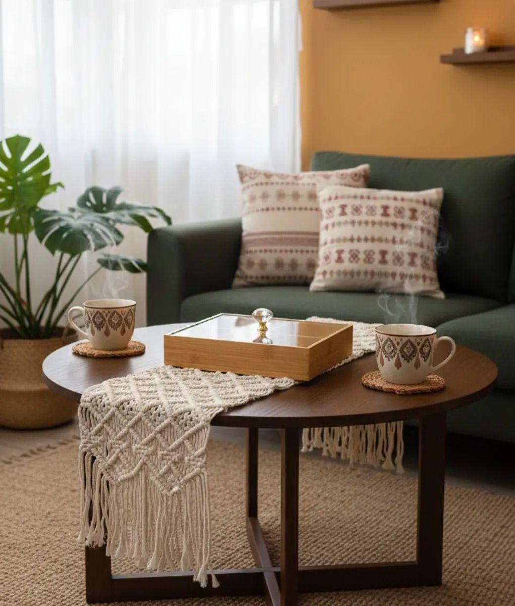 Caja Decorativa Organizadora Cuadrada Divisiones Tapa Jhn-9