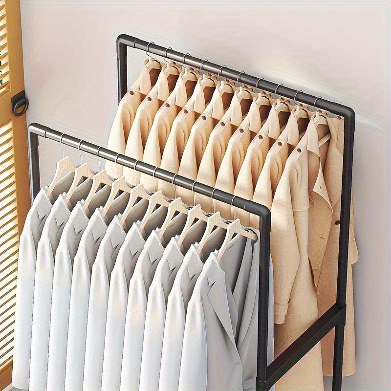 Perchero Riel Industrial Ruedas Organizador Ropa Rondon-7