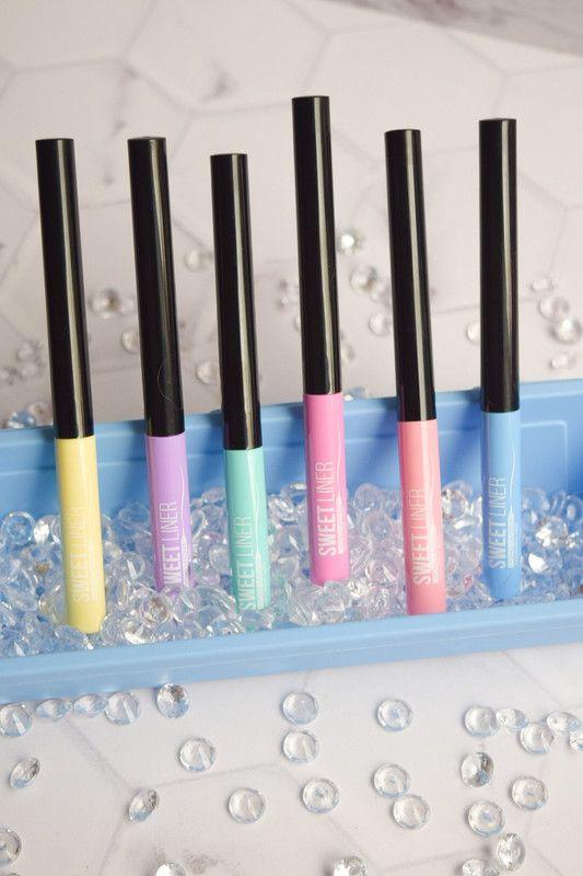 Delineador Ojos Colores Pastel Liquido Pack Belleza Rondon-3
