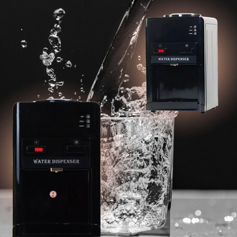 Dispensador de Agua Fria Caliente, Mesa Botellon Bidon Lau-7