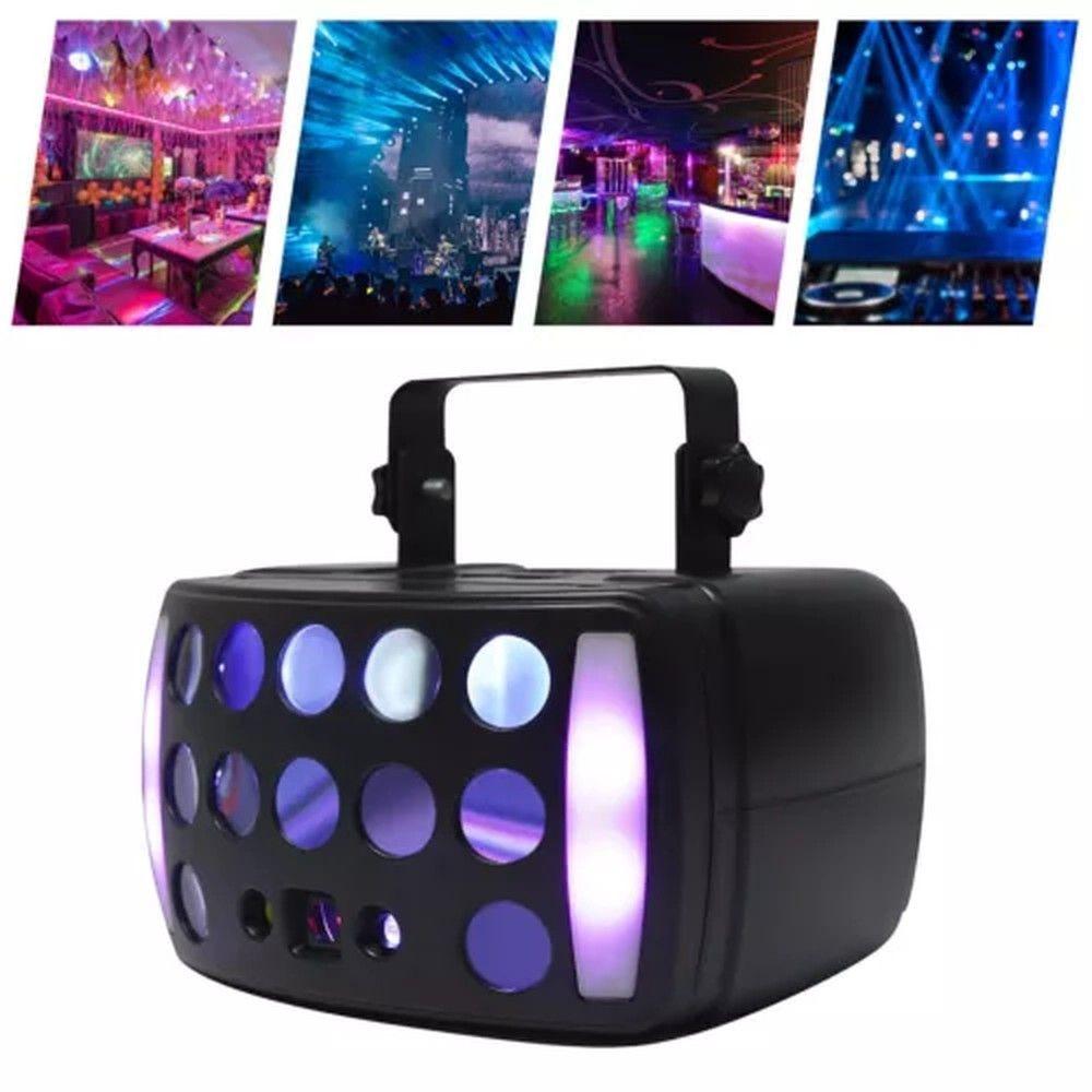 Luces Escenario Led Rgb Dj Discoteca Estroboscopica Jer-4