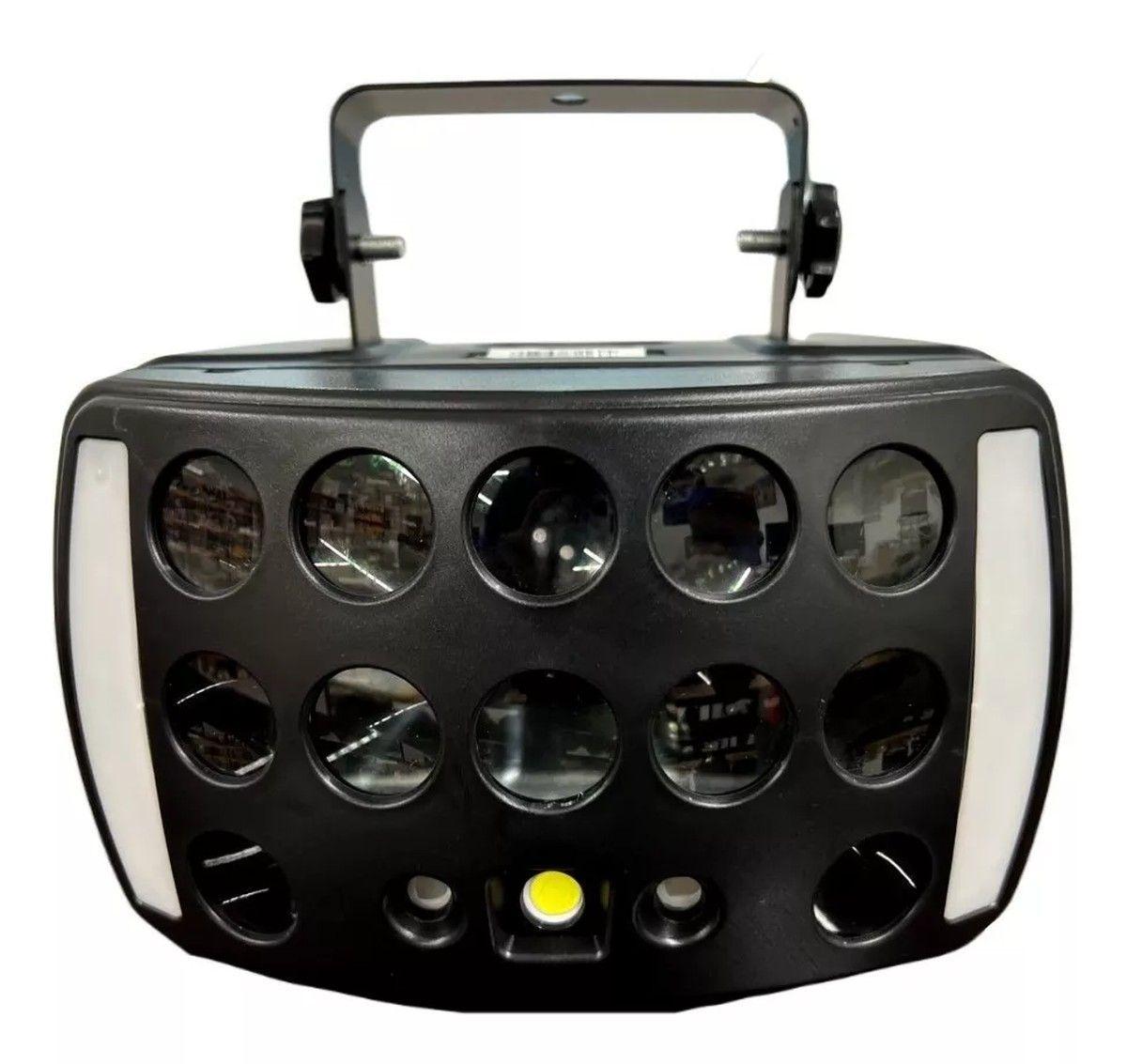 Luces Escenario Led Rgb Dj Discoteca Estroboscopica Jer-7