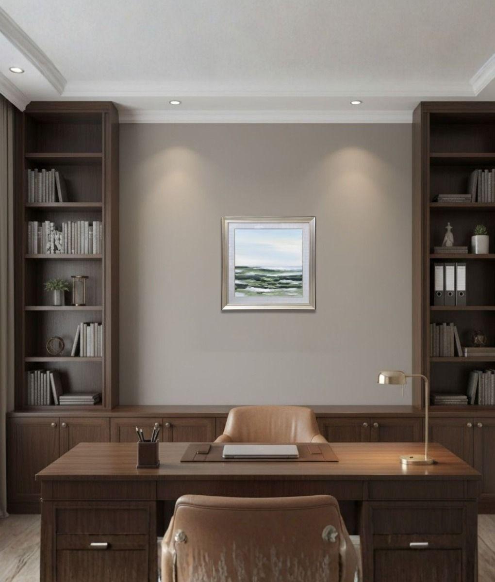 Cuadro Decorativo Abstracto Horizonte Calma Adorno Pared Jhn-6