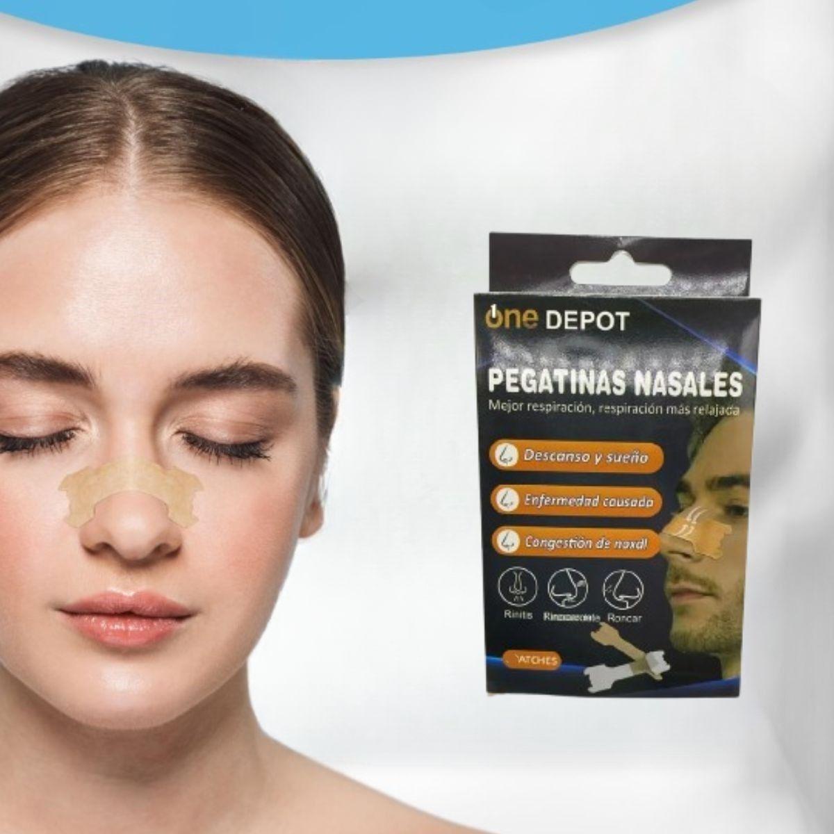 Tiras Nasales Antirronquidos Resfriados Alergias 8 Pack Jhn-3