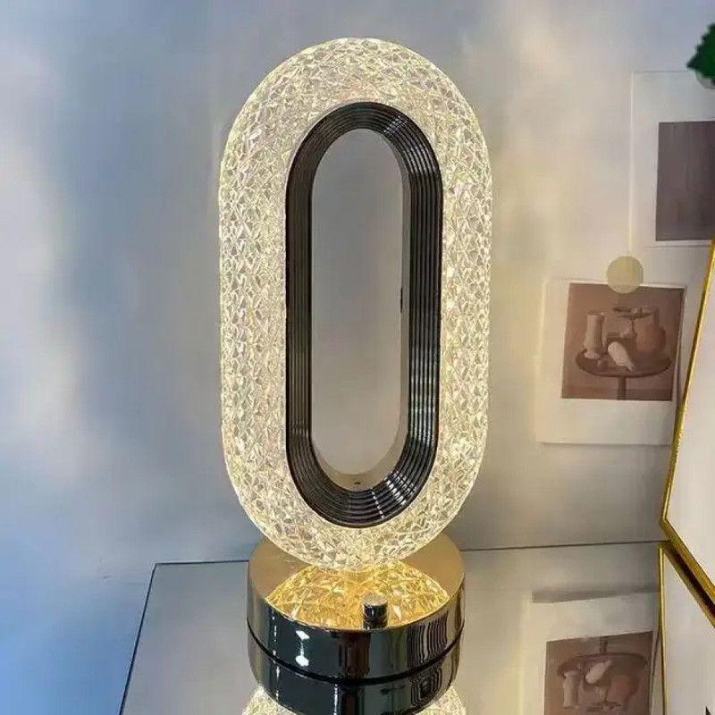 Lampara Moderna Elegante USB Brillante Decoracion Lau-4