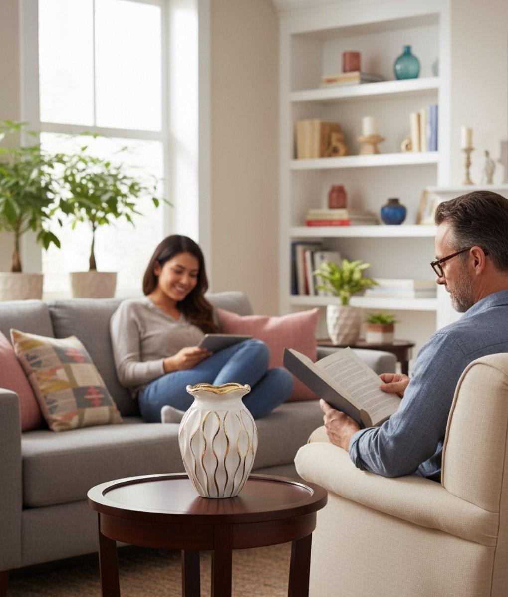 Florero Decorativo Moderno Elegante Jarrón Adorno Hogar Jhn-3