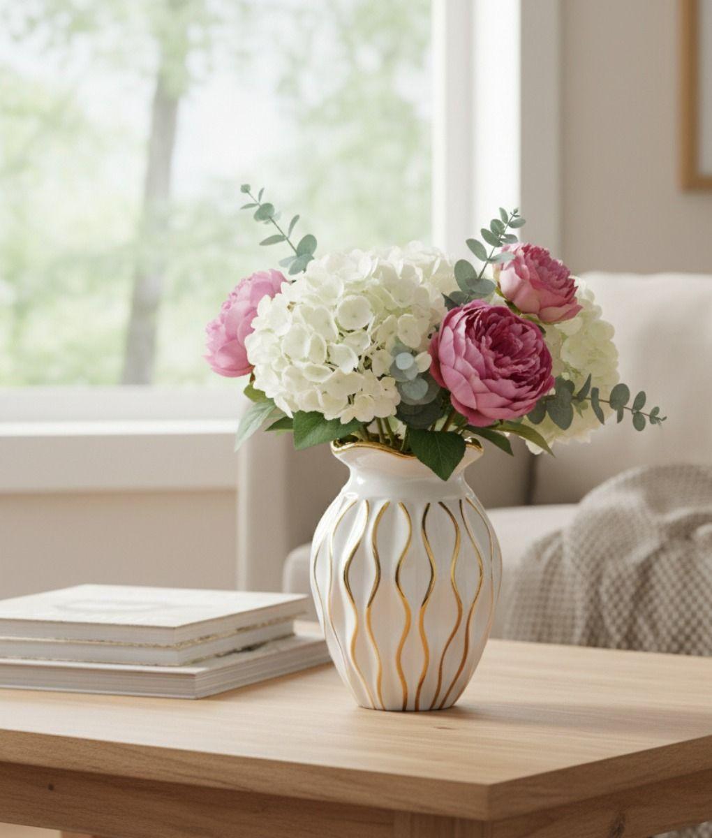 Florero Decorativo Moderno Elegante Jarrón Adorno Hogar Jhn-9