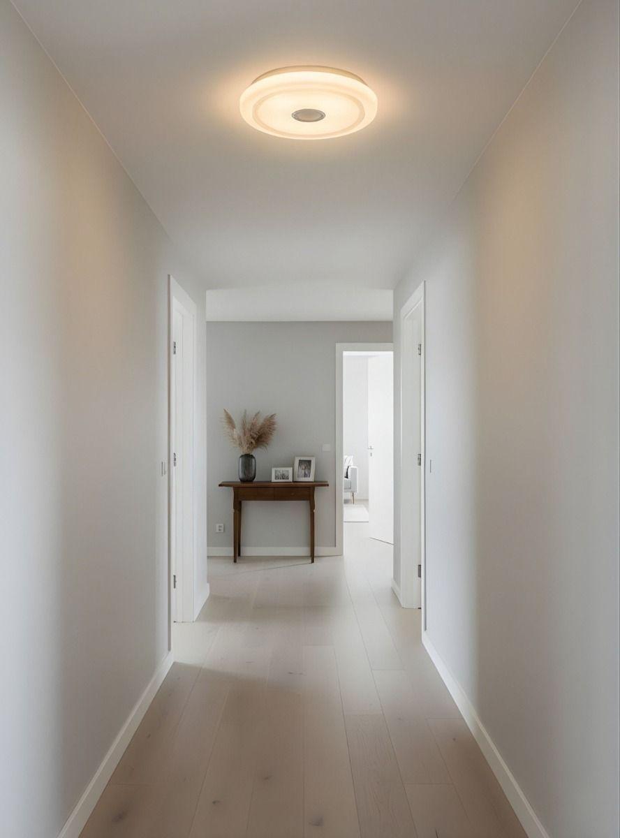 Lámpara Techo LED Minimalista Detalle Central Plafón Jhn-7