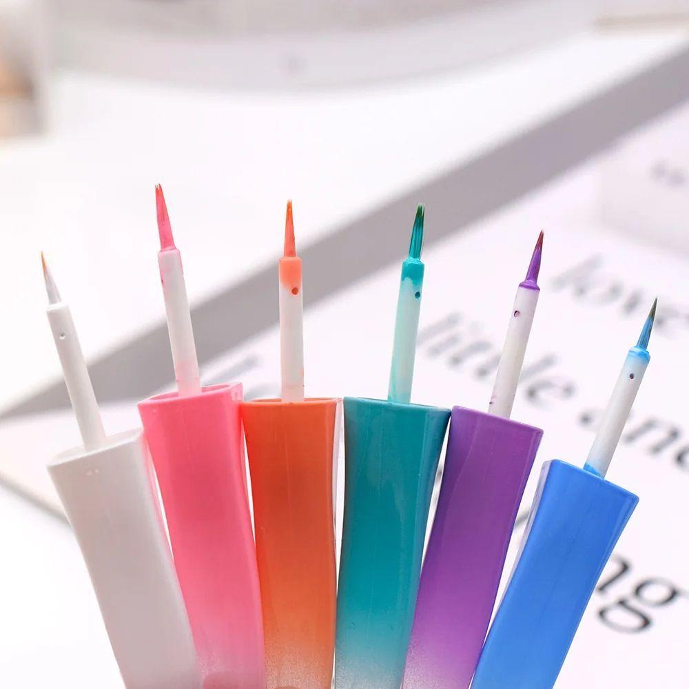 Delineador Ojos Líquido Cosméticos Maquillaje Rostro Rondon -5