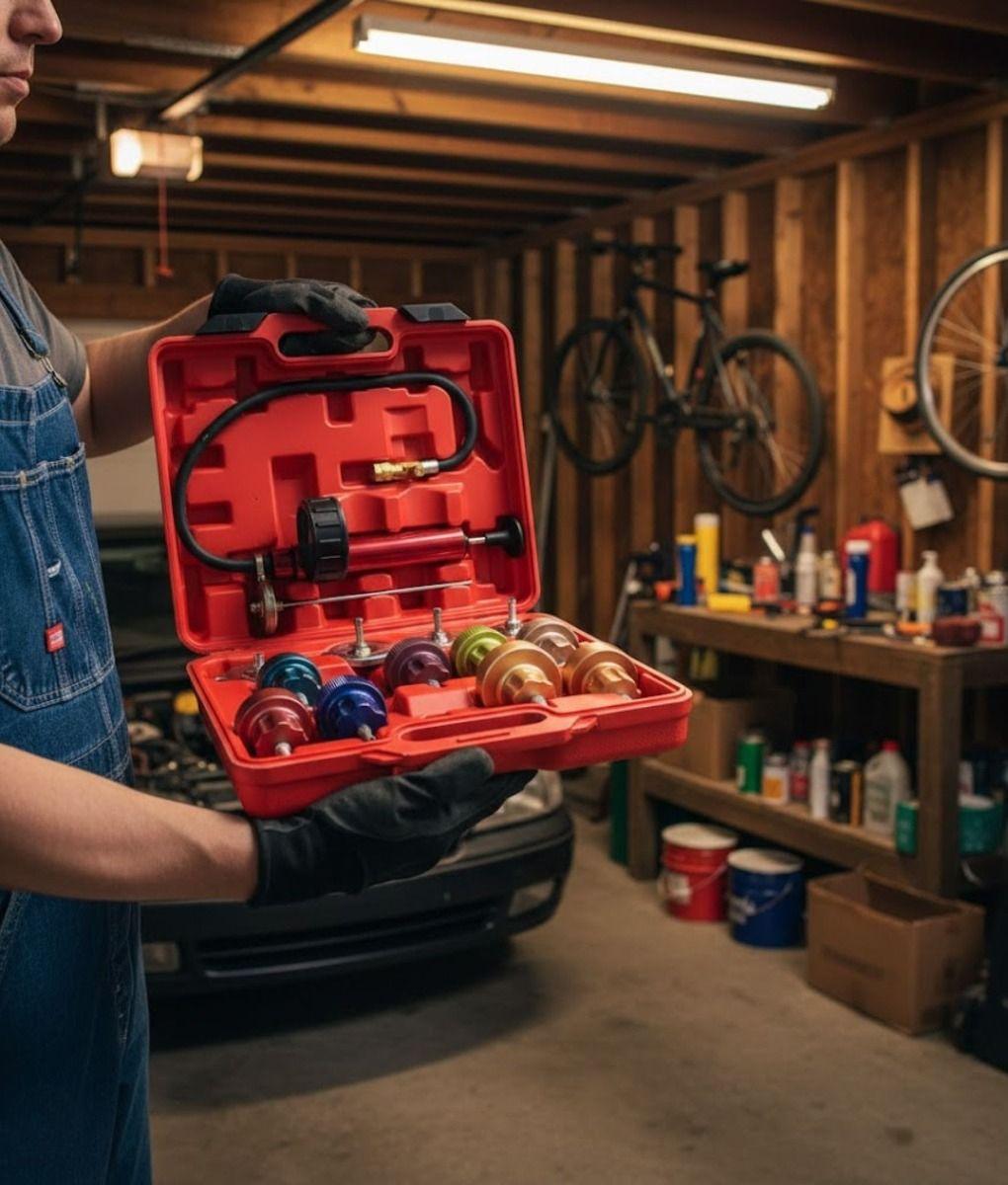 Kit Refrigeración Medidor Diagnóstico Fugas Auto Jhn-4