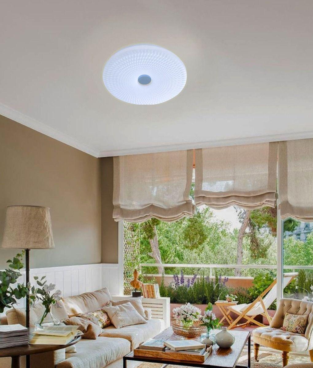 Lámpara Techo LED Geometría Diamantada Contraste Focal Jhn-6