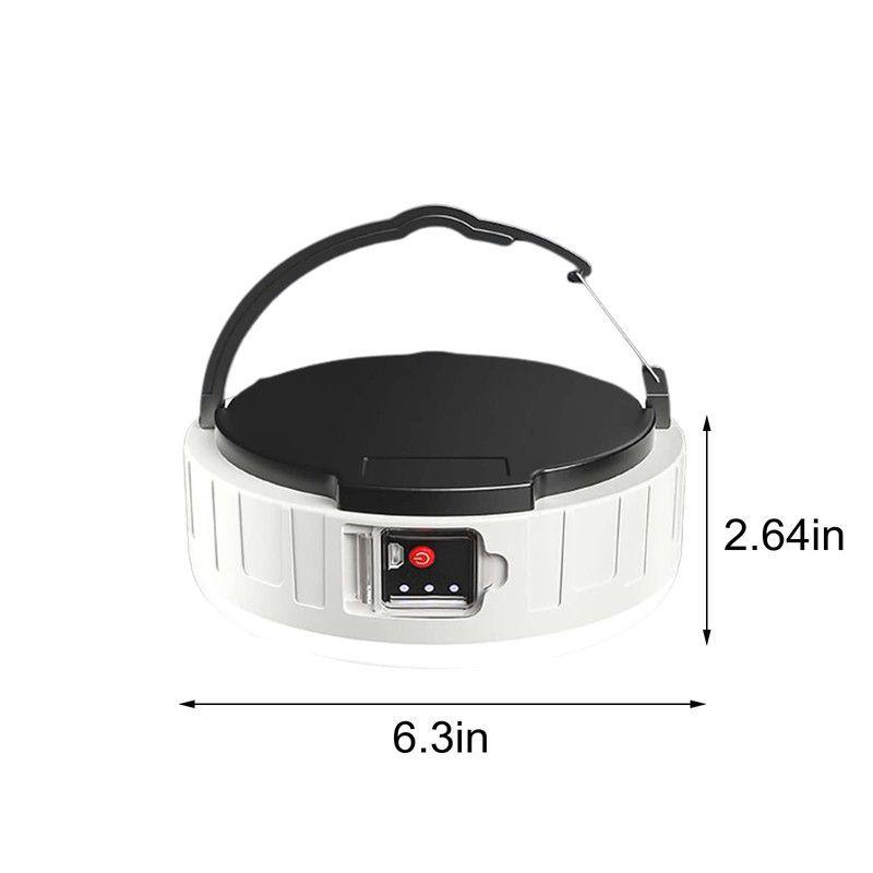Lámpara Campamento Solar LED USB Recargable Portatil Rondon-3
