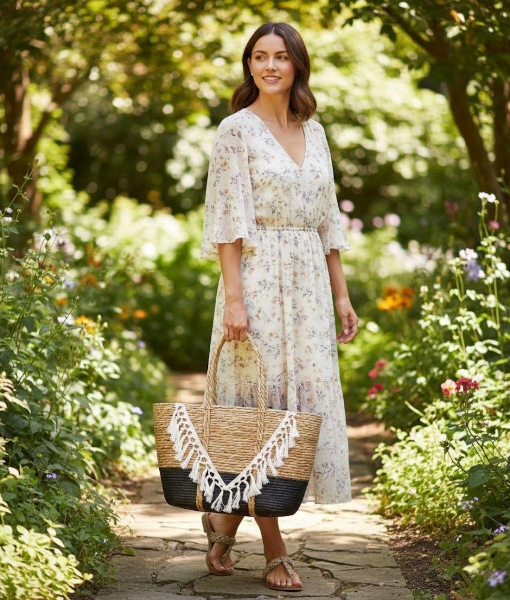 Cartera Bolso Estilo Bohemio Verano Moda Look Jhn-3