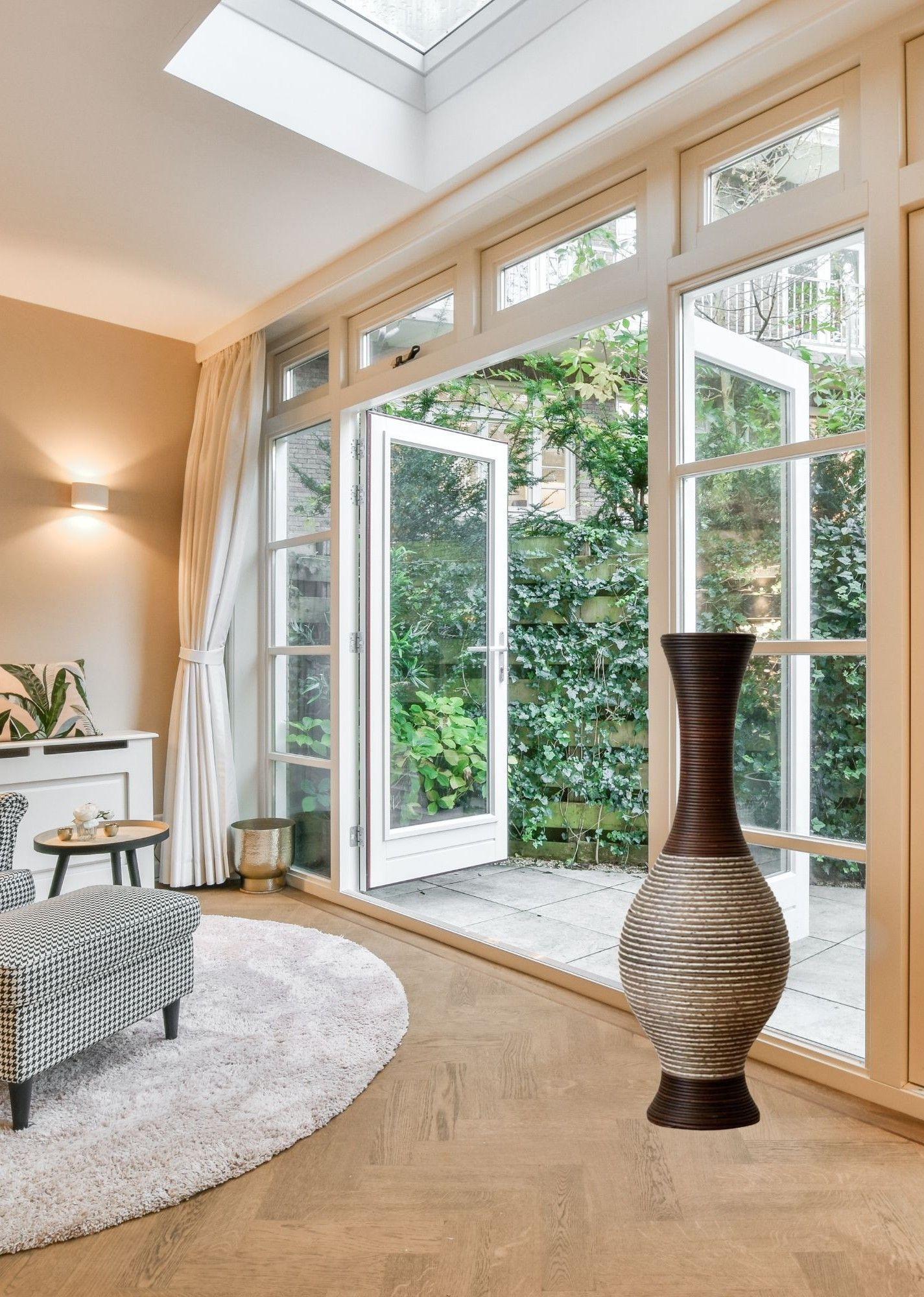 Florero Decorativo Soporte Flores Jarrón Alto Hogar 70cm Jhn-6