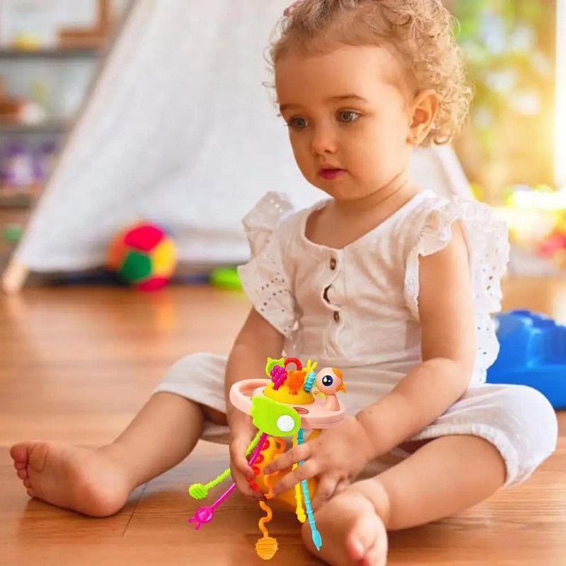 Juguete Bebe Movil Diversion Niños Muerde Portatil Rondon-6