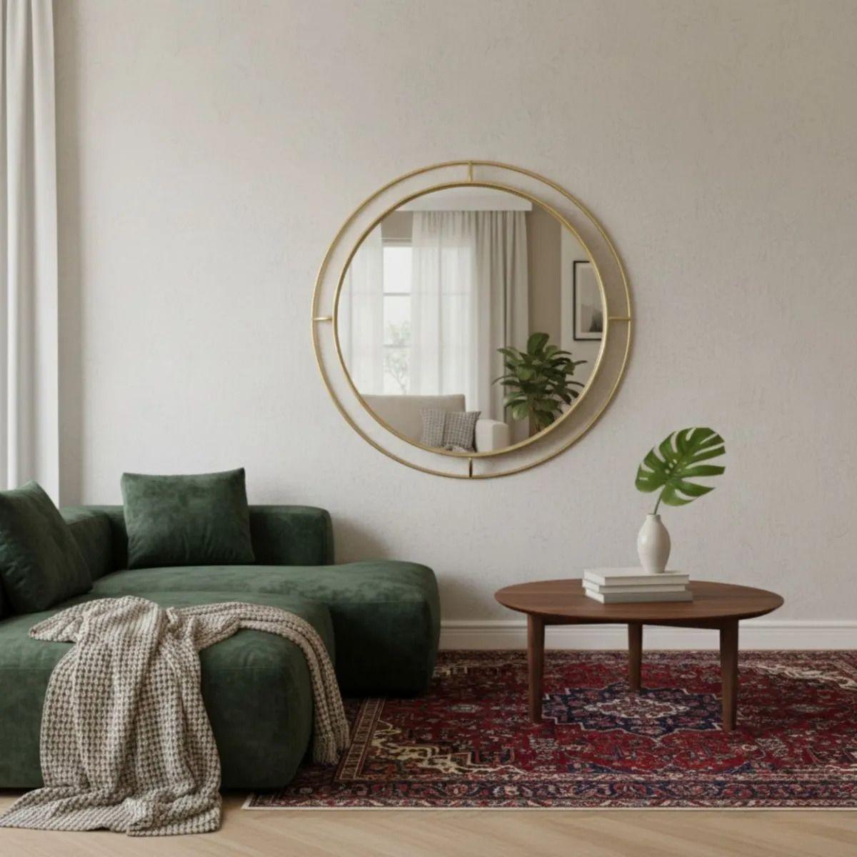 Espejo Decorativo Pared Diseño Vanguardista Lujo AJ-7