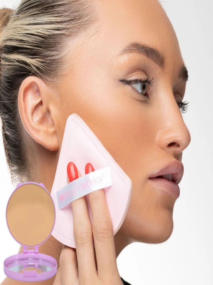 Pack 24 Polvo Compacto Facial Tonos Medios Maquillaje Lau-1