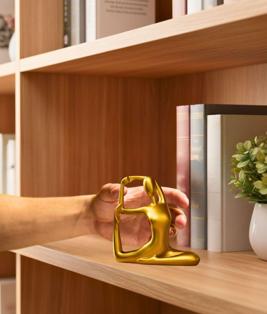 Figura Decorativa Adorno Yoga Estatua Meditación Hogar Jhn-2