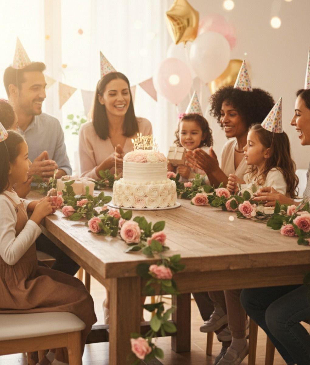 Flores Articiales Rosas Enredadera Elegante Guirnalda Jhn-5