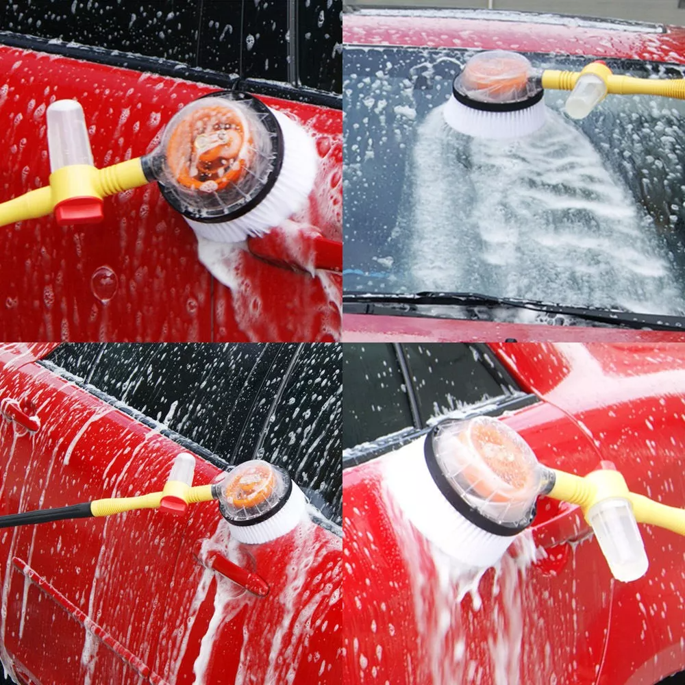 Cepillo Limpieza Auto Dispensador Lavado Automático Rondon-7