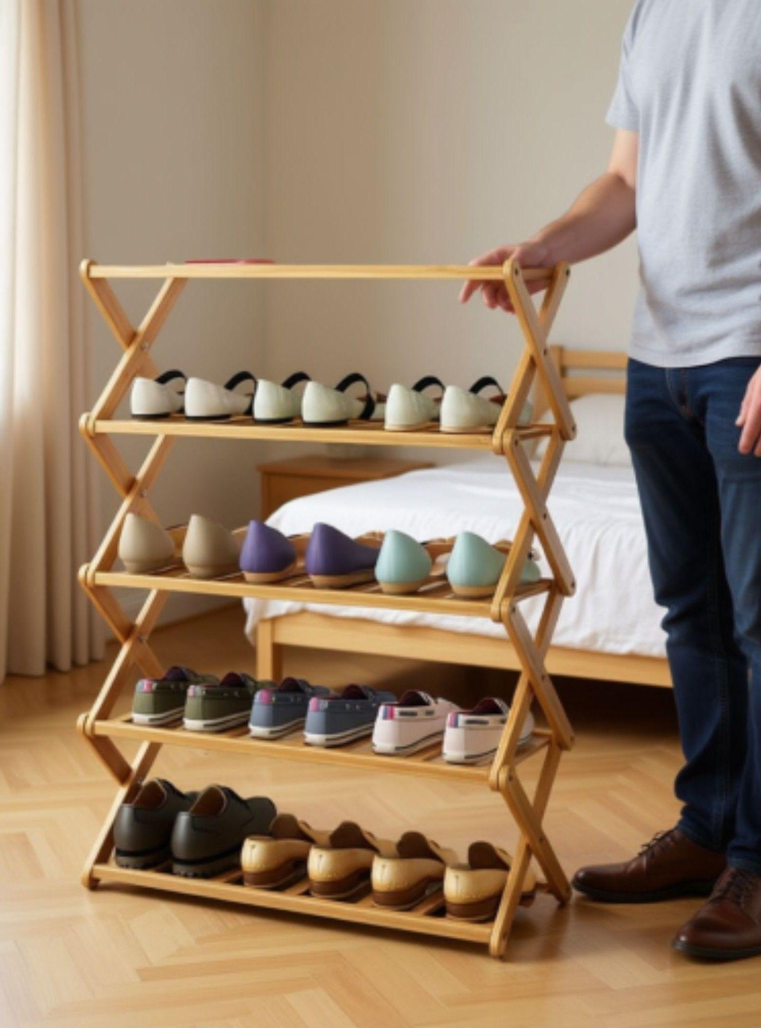 Zapatero Estante Organizador Zapatos Multifuncional Jhn-4