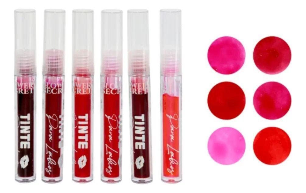 Paq 24 Tintas Labiales Larga Duración Efecto Natural ALJ-3