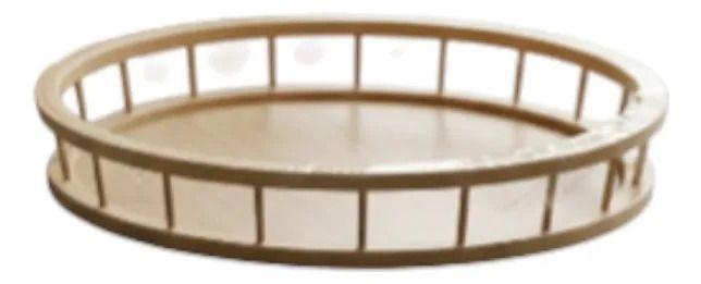 Bandeja Decorativa Diseño Bordes Ventana Sofisticada Jhn-2