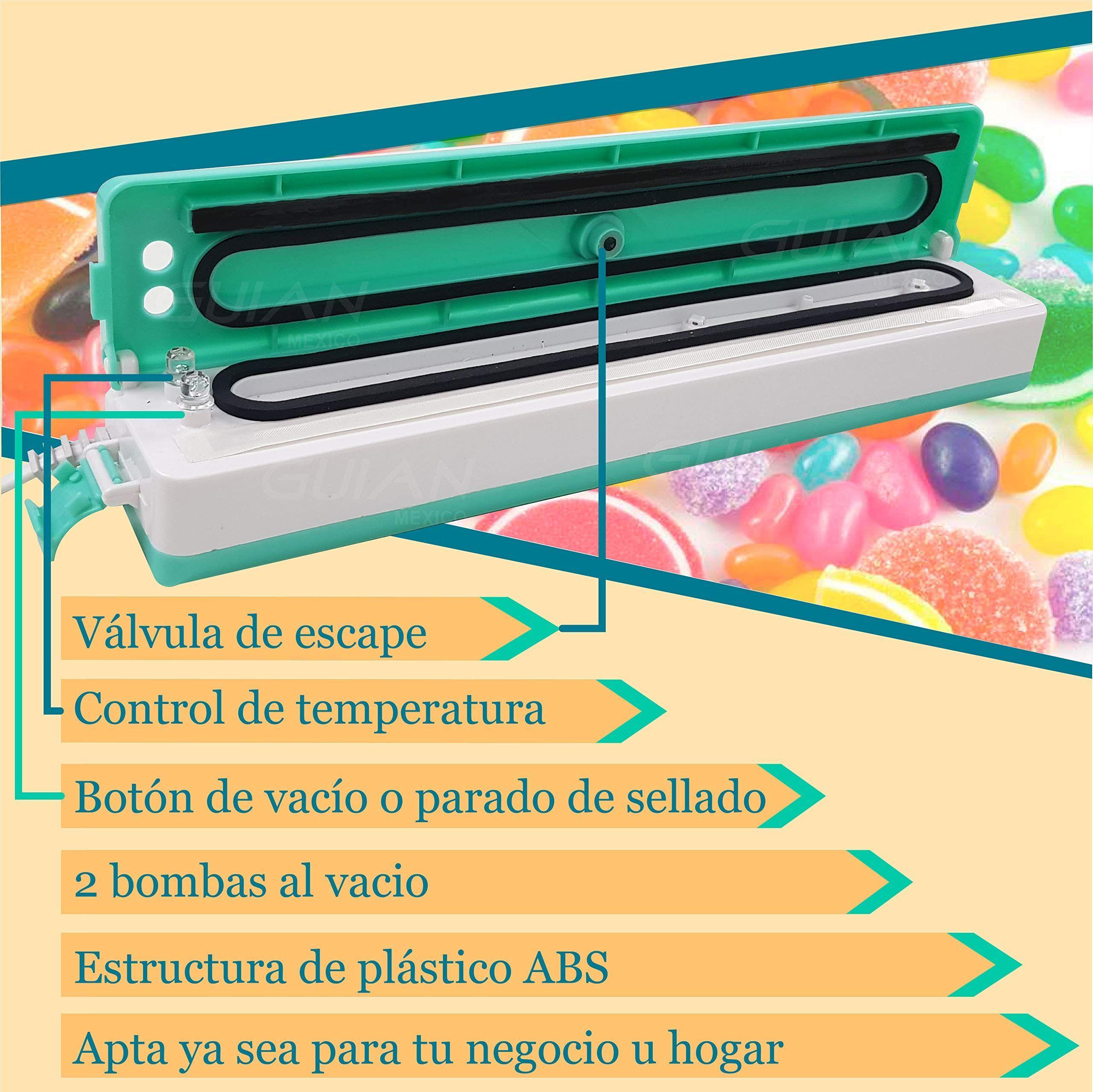 Sellador Vacío Alimentos Secos Húmedos Conservar Rondon-2