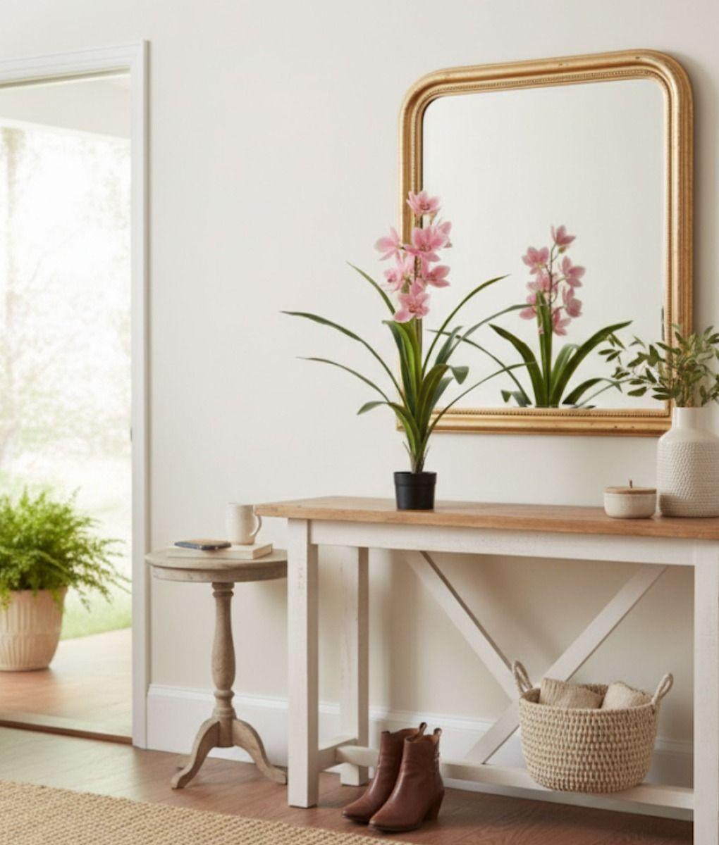 Planta Artificial Decorativa Adorno Jardín Moderno Hogar Jhn-6