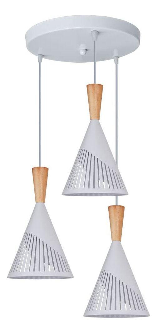 Lámpara Colgante Decorativa Ajustable Mesa Comedor Lau-1