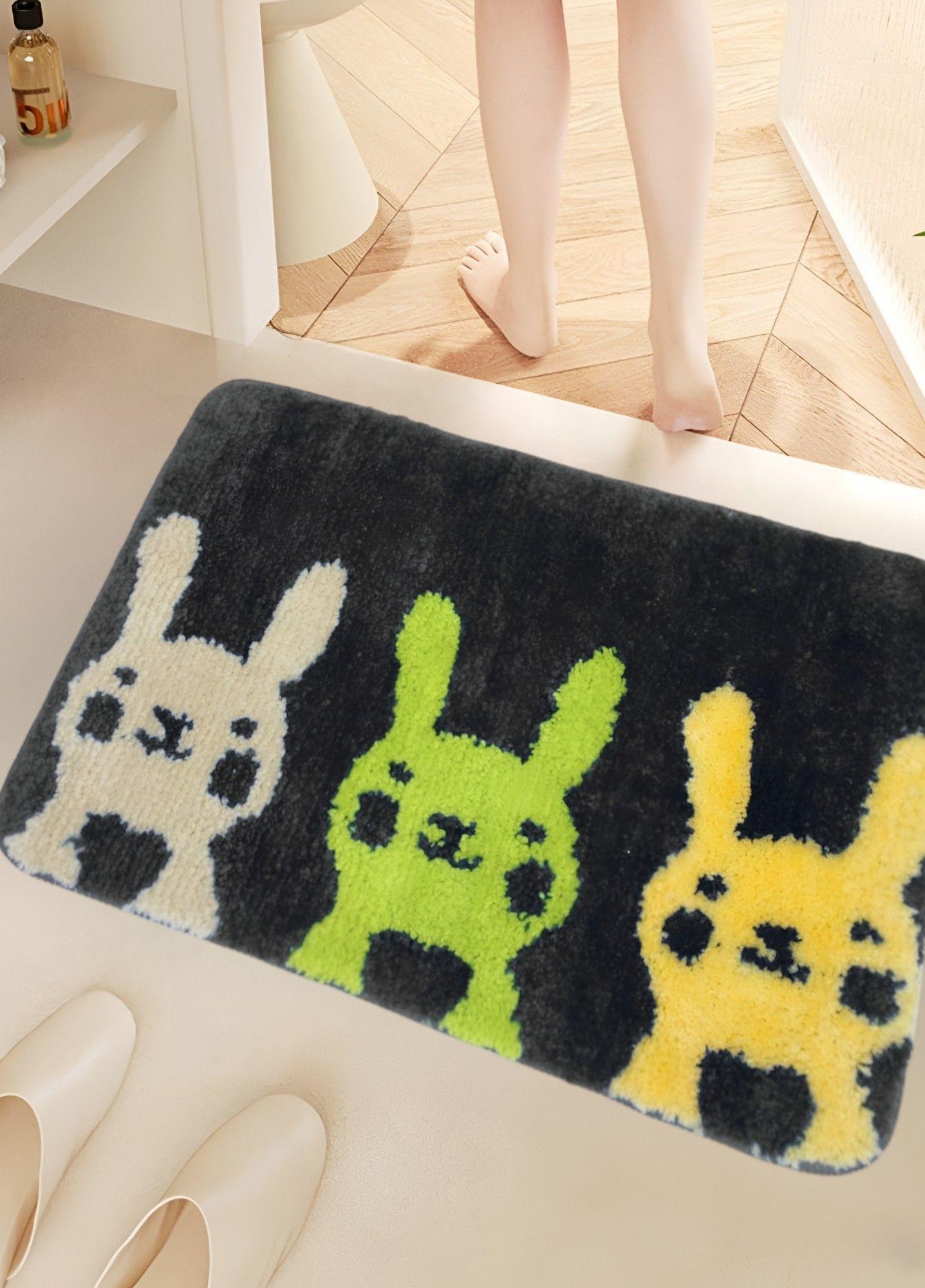 Alfombra Baño Absorbente Antideslizante Microfibra Jhn-5