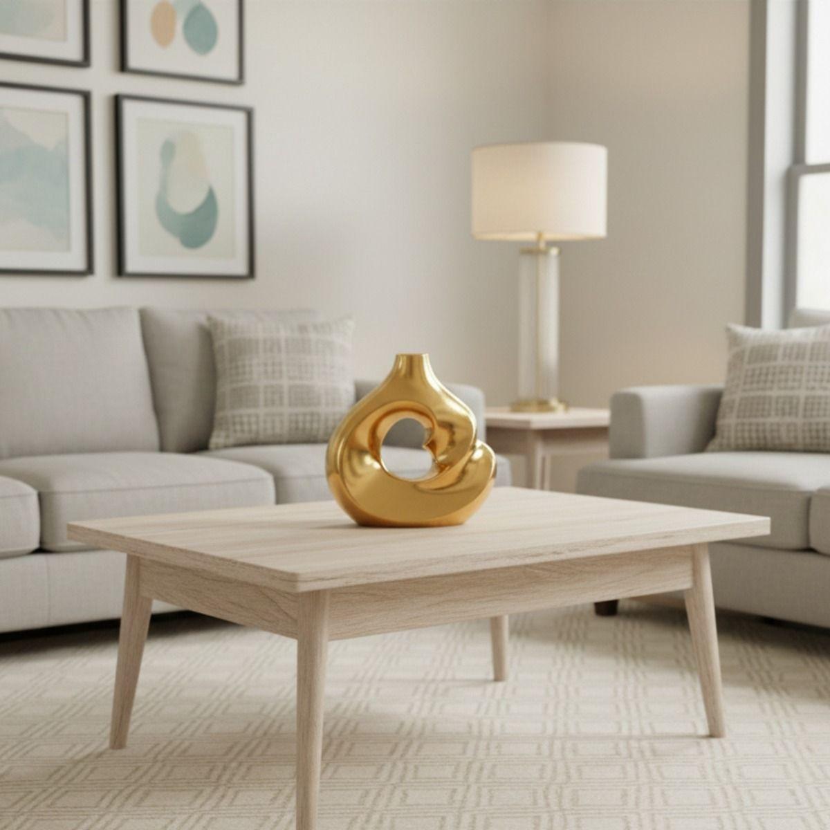 Florero Decorativo Jarrón Diseño Vanguardista Adorno Jhn-4