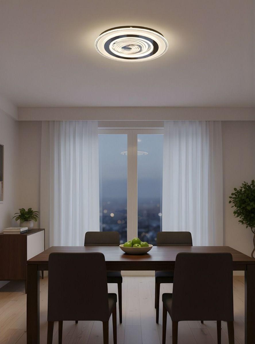 Lámpara Techo Plafón Circular LED Diseño Moderno Jhn-8